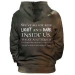 Light And Dark Unisex Pullover Hoodie