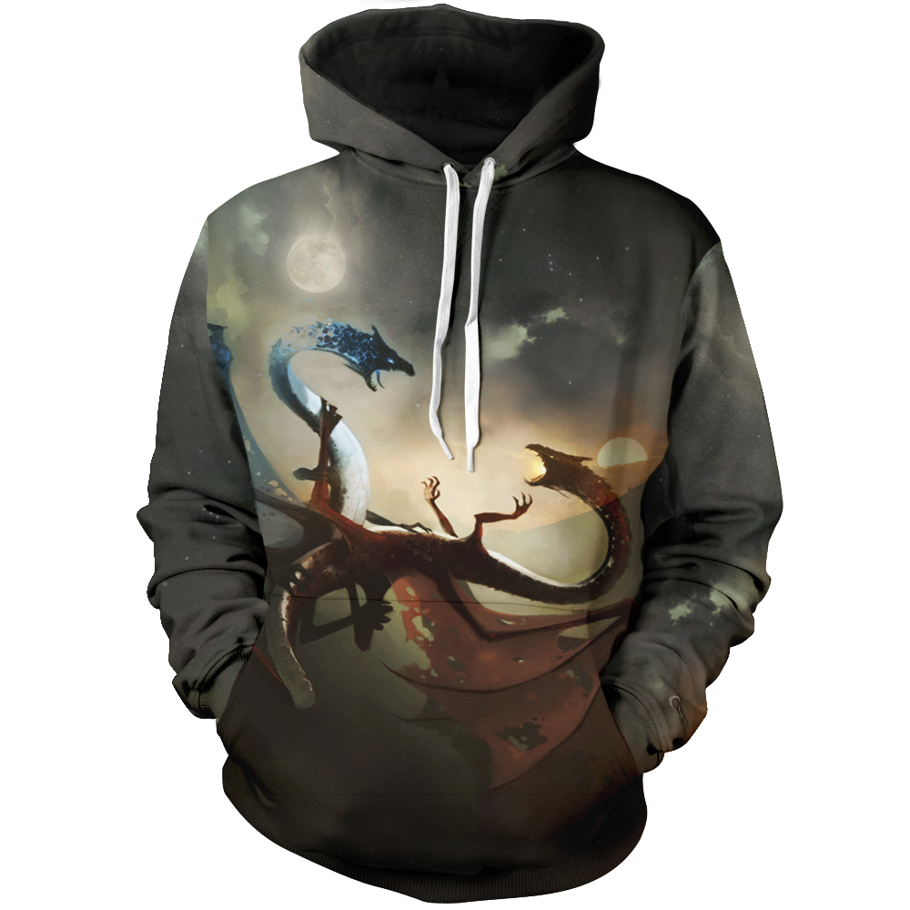 Light And Dark Unisex Pullover Hoodie