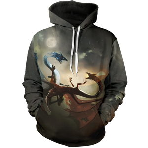 Light And Dark Unisex Pullover Hoodie