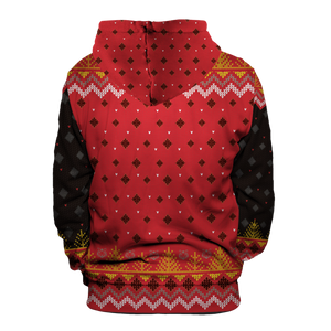 Enlightened Holidays Unisex Zipped Hoodie Zip