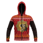 Enlightened Holidays Unisex Zipped Hoodie Zip