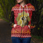 Enlightened Holidays Unisex Zipped Hoodie Zip