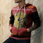 Enlightened Holidays Unisex Zipped Hoodie Zip