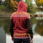 Enlightened Holidays Unisex Zipped Hoodie Zip