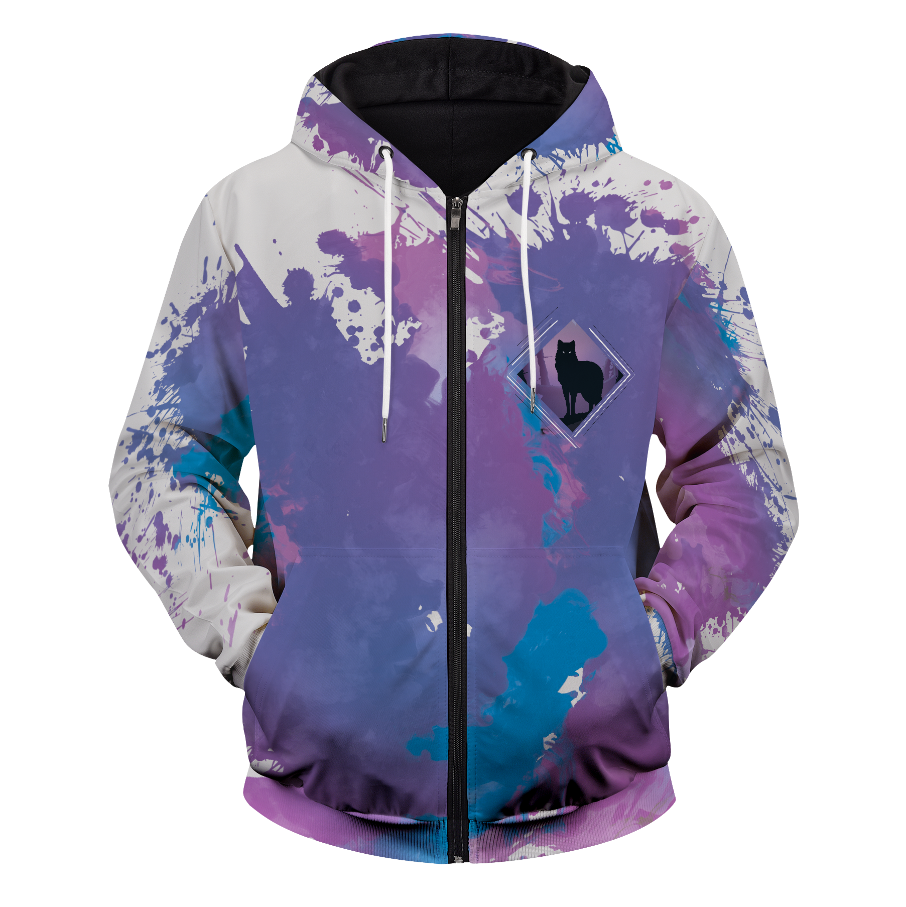 Into the Woods Unisex Zipped Hoodie