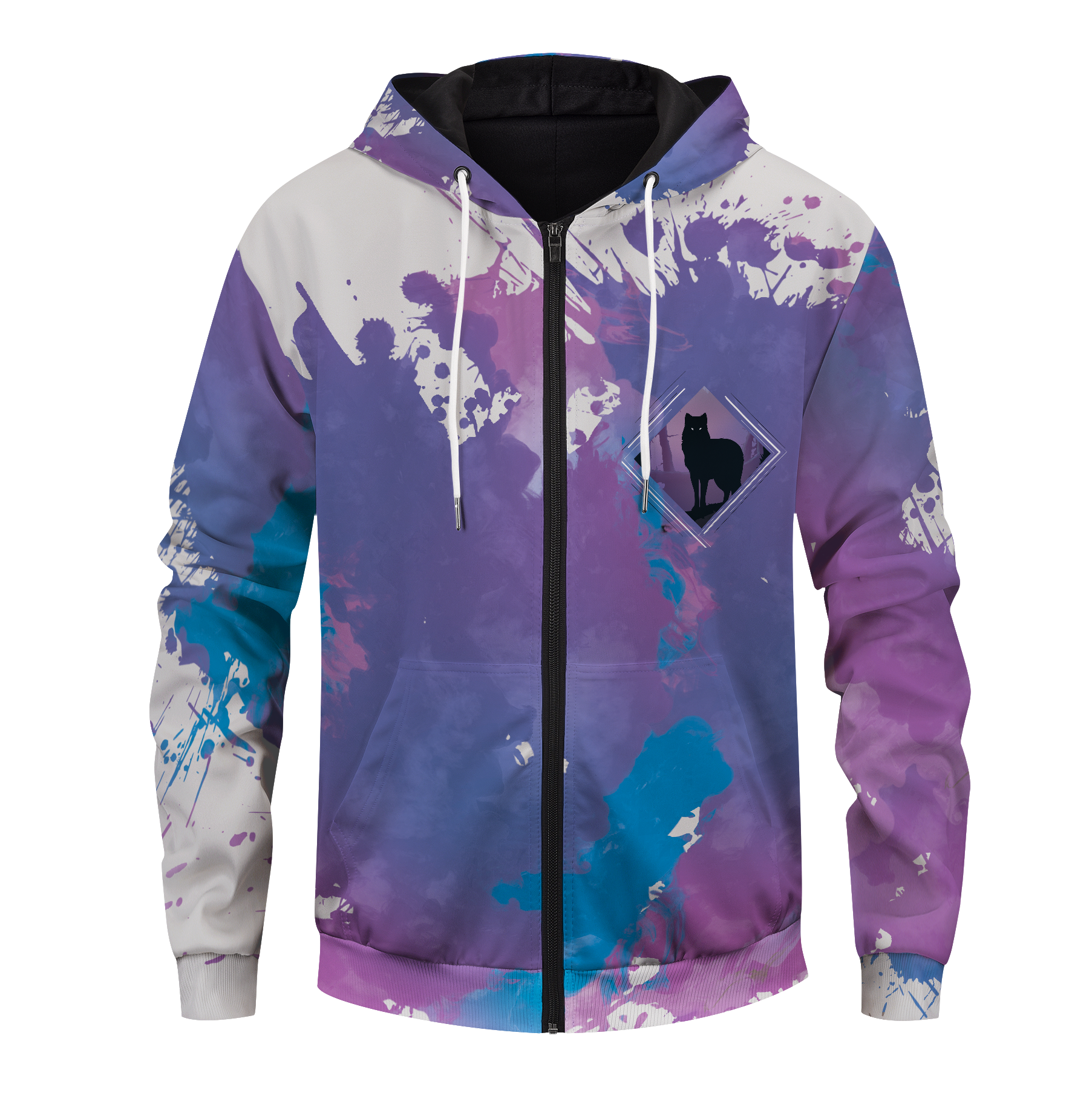 Into the Woods Unisex Zipped Hoodie