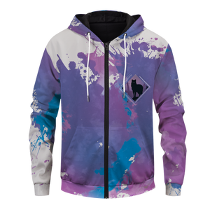 Into the Woods Unisex Zipped Hoodie