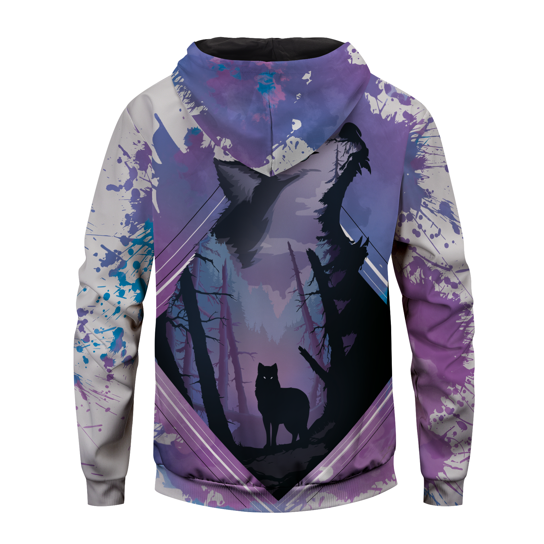 Into the Woods Unisex Zipped Hoodie