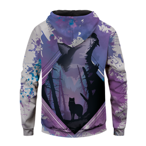 Into the Woods Unisex Zipped Hoodie