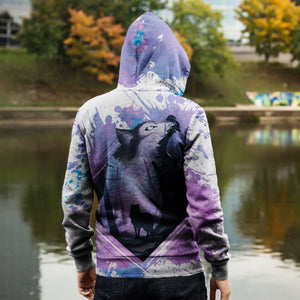 Into the Woods Unisex Zipped Hoodie