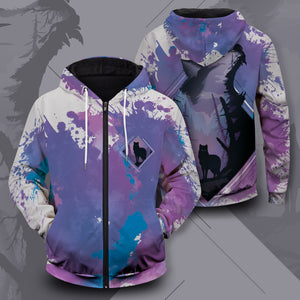 Into the Woods Unisex Zipped Hoodie