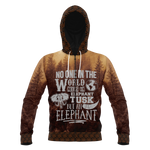 No One Unisex Zipped Hoodie Zip