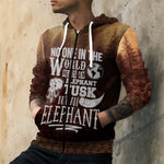 No One Unisex Zipped Hoodie Zip