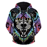 Sturdy as Diamond Unisex Zipped Hoodie