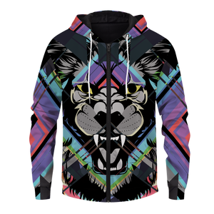 Sturdy as Diamond Unisex Zipped Hoodie