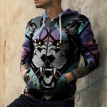 Sturdy as Diamond Unisex Zipped Hoodie