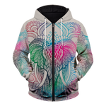 The Gentle Giant Unisex Zipped Hoodie