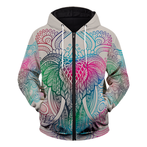 The Gentle Giant Unisex Zipped Hoodie