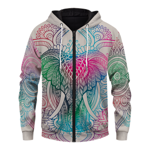 The Gentle Giant Unisex Zipped Hoodie