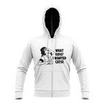 What Kids Cats Unisex Zipped Hoodie Zip