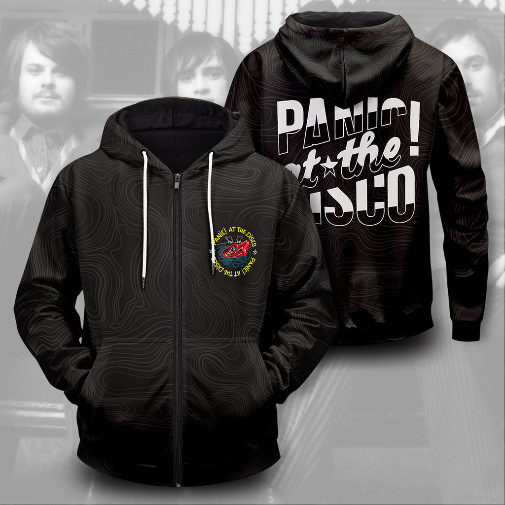 Panic at the Disco Unisex Zipped Hoodie