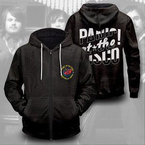Panic at the Disco Unisex Zipped Hoodie