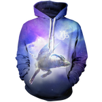 Capricorn Galaxy Unisex Pullover Hoodie M