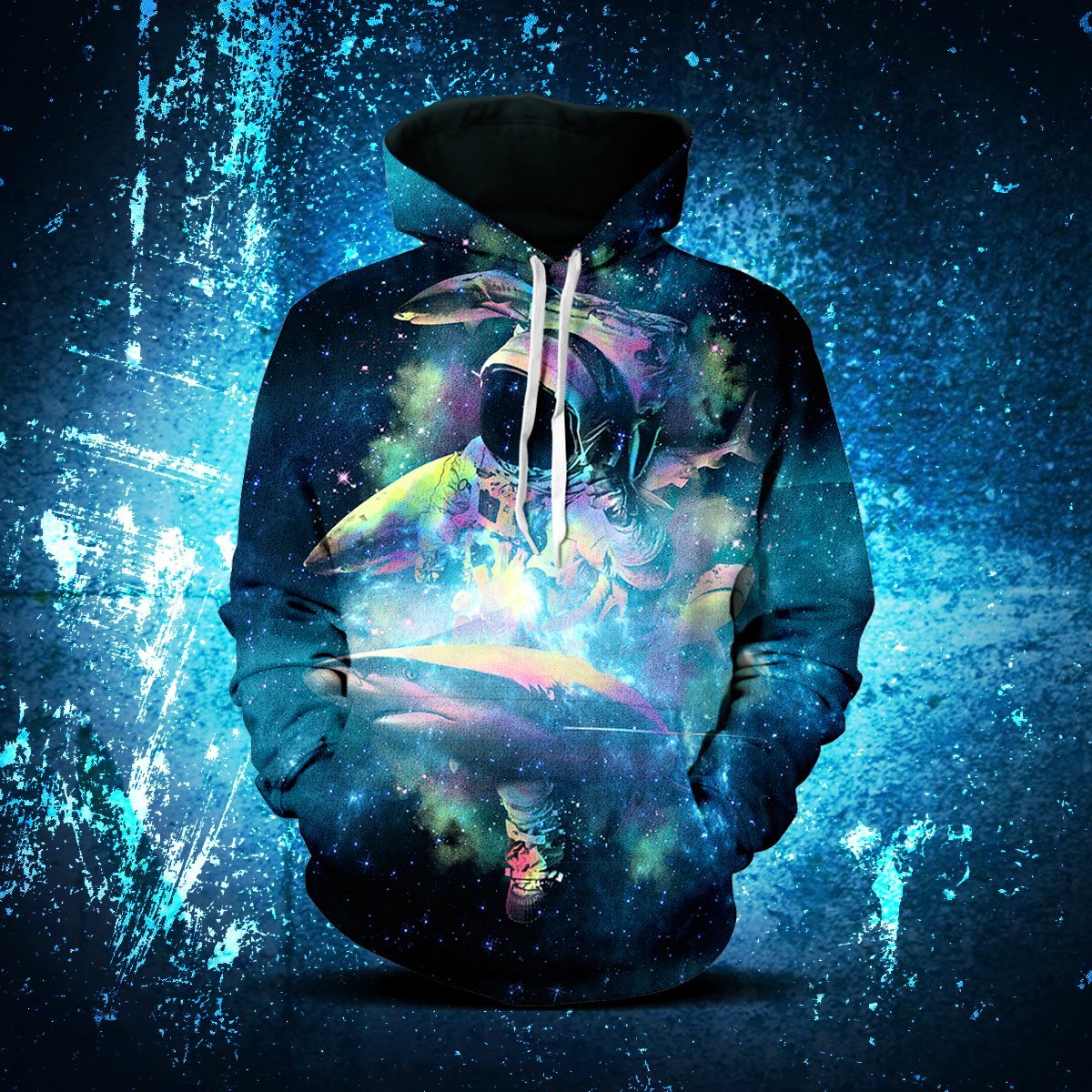 Deepest Space Unisex Pullover Hoodie S