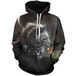 Dotd Wolf Unisex Pullover Hoodie M