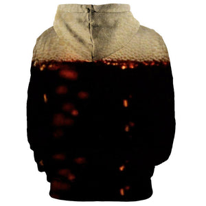 Black Beer Unisex Pullover Hoodie