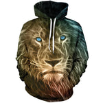 Digital Lion Unisex Pullover Hoodie M