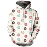 Doughnuts Unisex Pullover Hoodie M