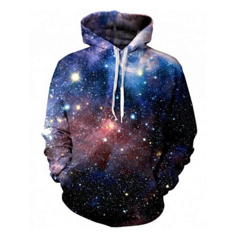 Galaxy Unisex Pullover Hoodie M