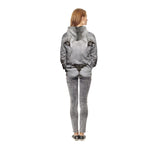 Gray Lion Unisex Pullover Hoodie