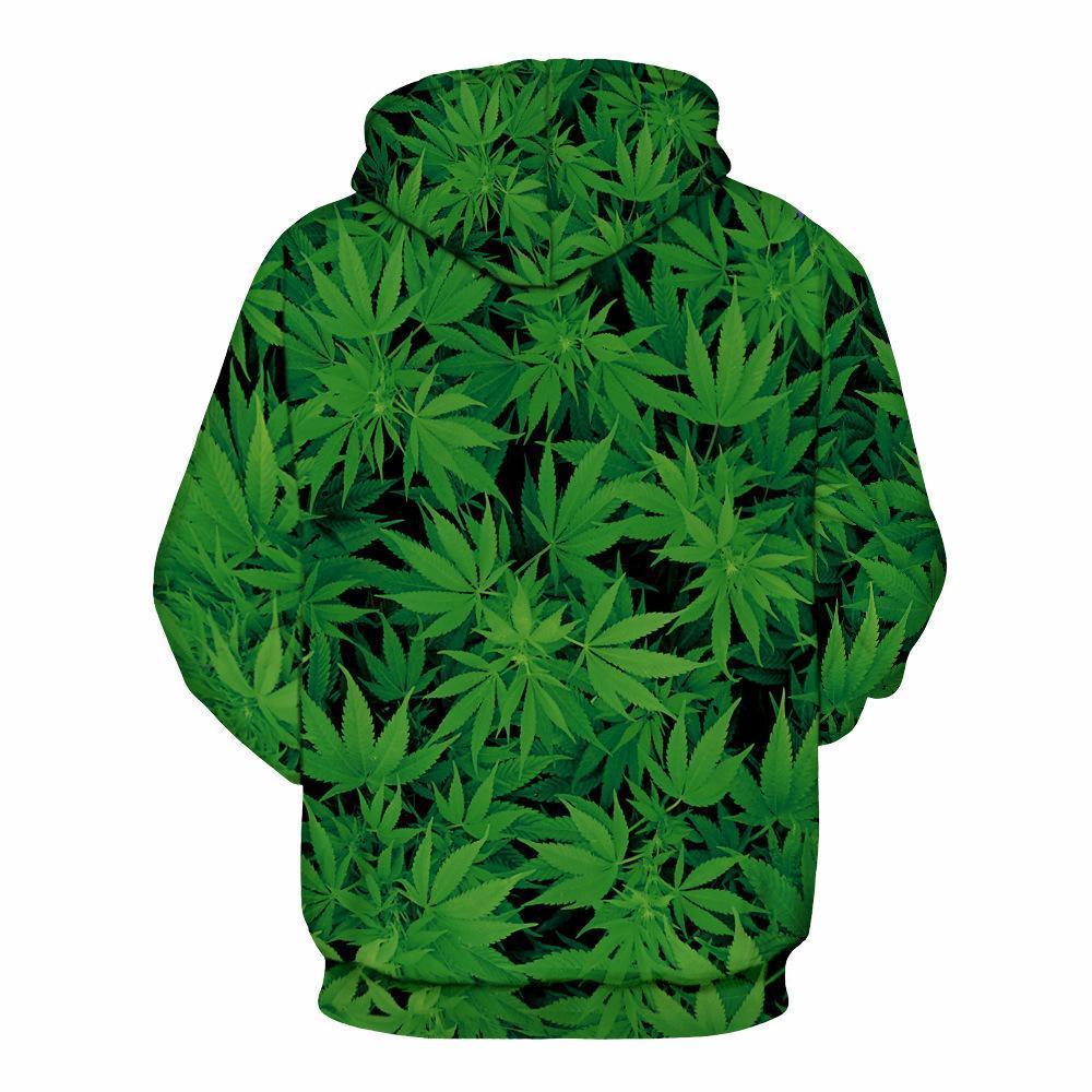 Kush Leaves Unisex Pullover Hoodie