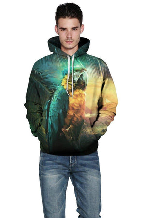 Parrot Unisex Pullover Hoodie