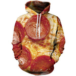 Pepperoni Unisex Pullover Hoodie M