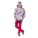 Pink Peonies Unisex Pullover Hoodie