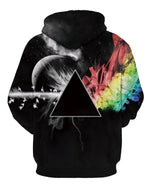 Rainbow Refraction Unisex Pullover Hoodie