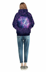 Sacred Mandala Galaxy Unisex Pullover Hoodie