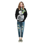 Smoking Einstein Unisex Pullover Hoodie