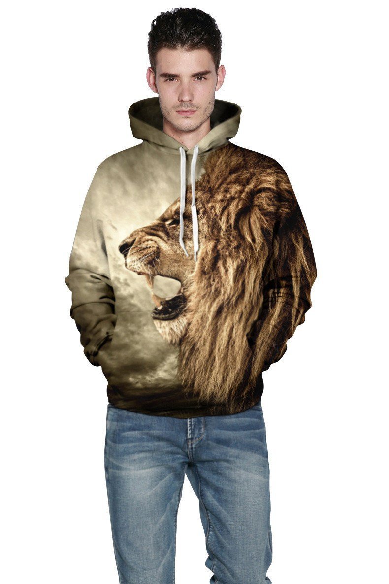 Stoic Lion Unisex Pullover Hoodie