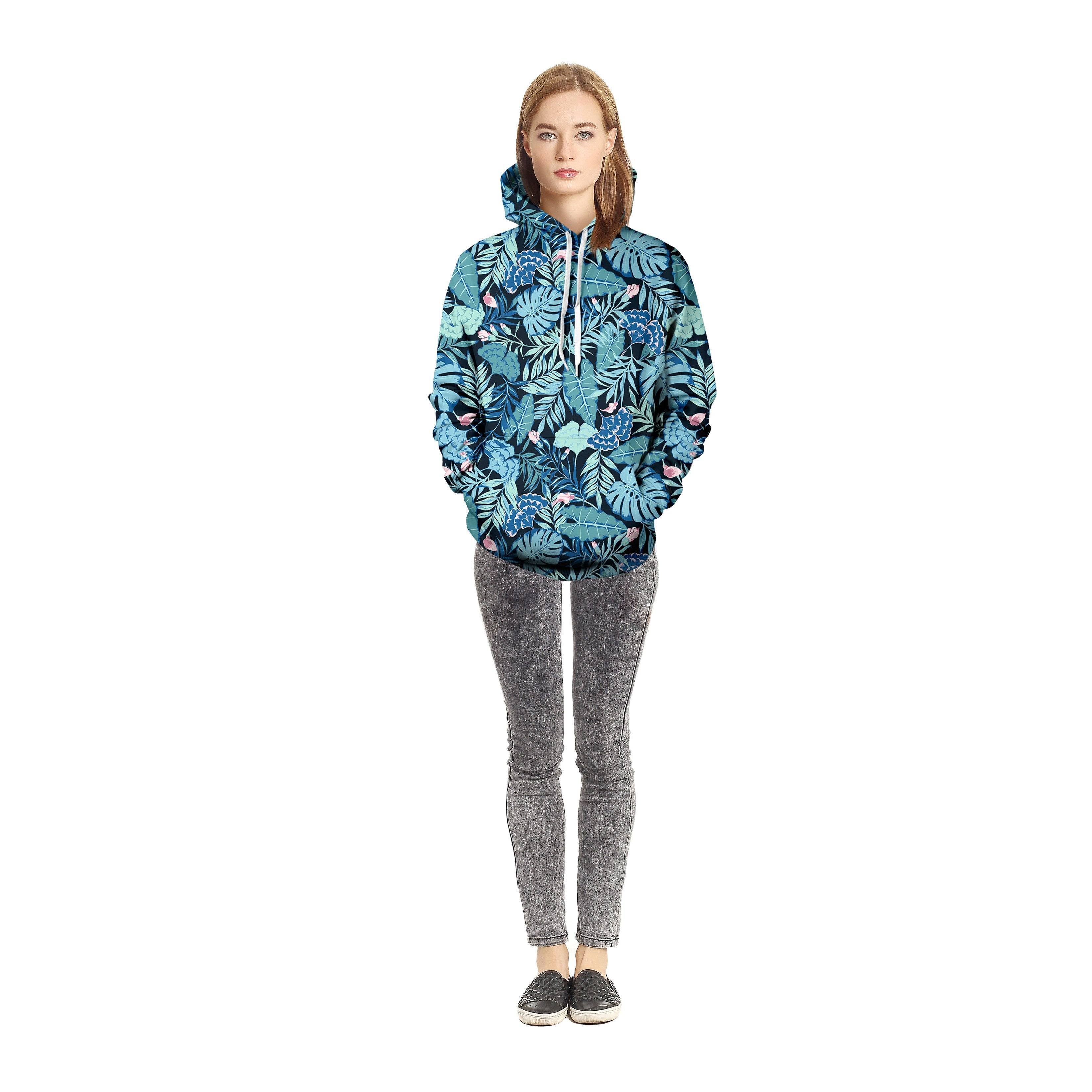 Tropical Rainforest Unisex Pullover Hoodie