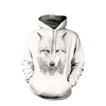 Wolf Exposure Unisex Pullover Hoodie M