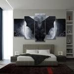 Gargoyle 5 Piece Canvas Small / No Frame Wall