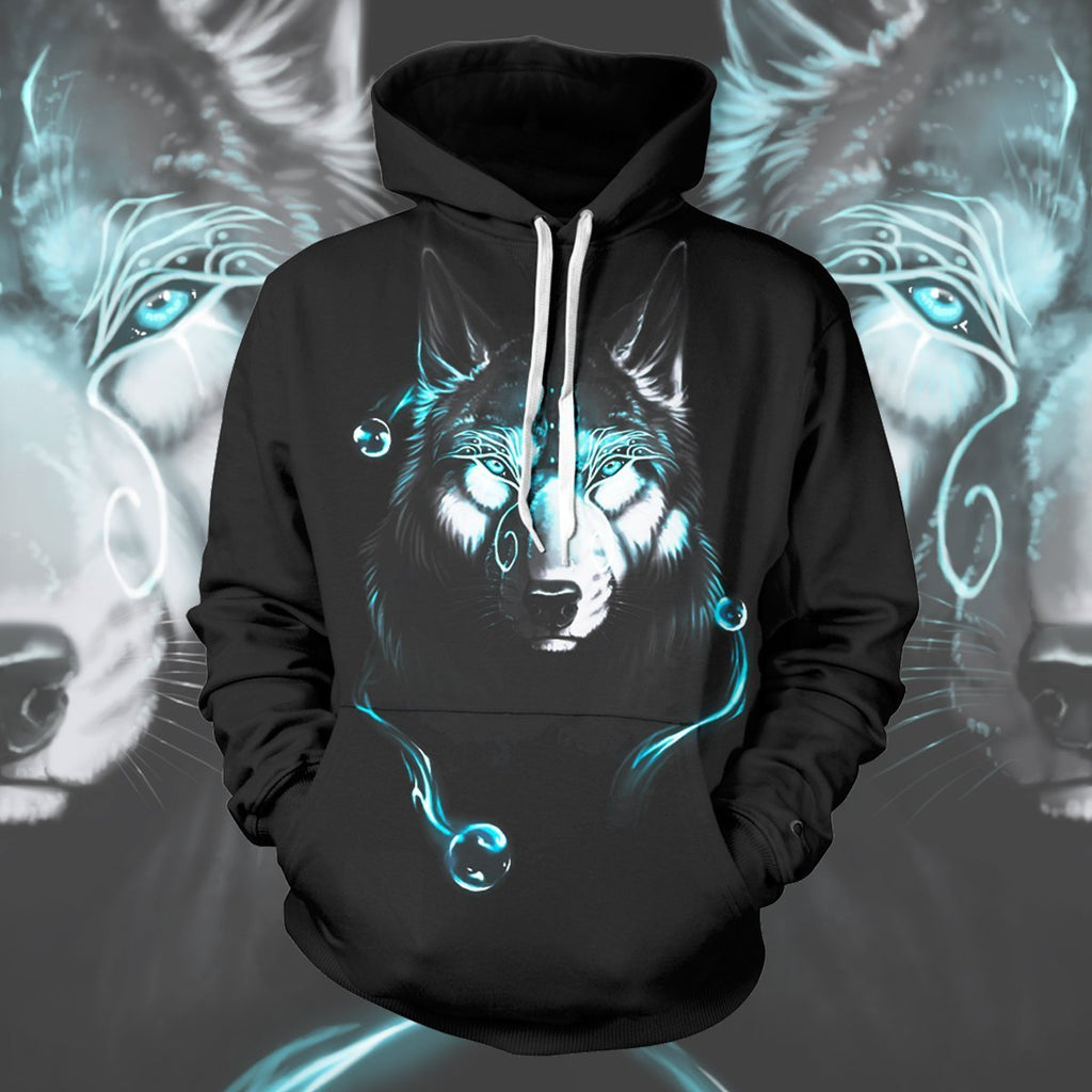 Wolf Brevis Unisex Pullover Hoodie