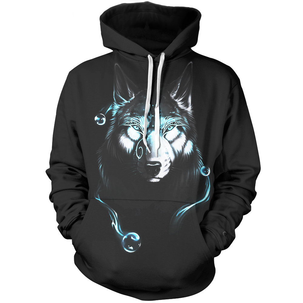 Wolf Brevis Unisex Pullover Hoodie M